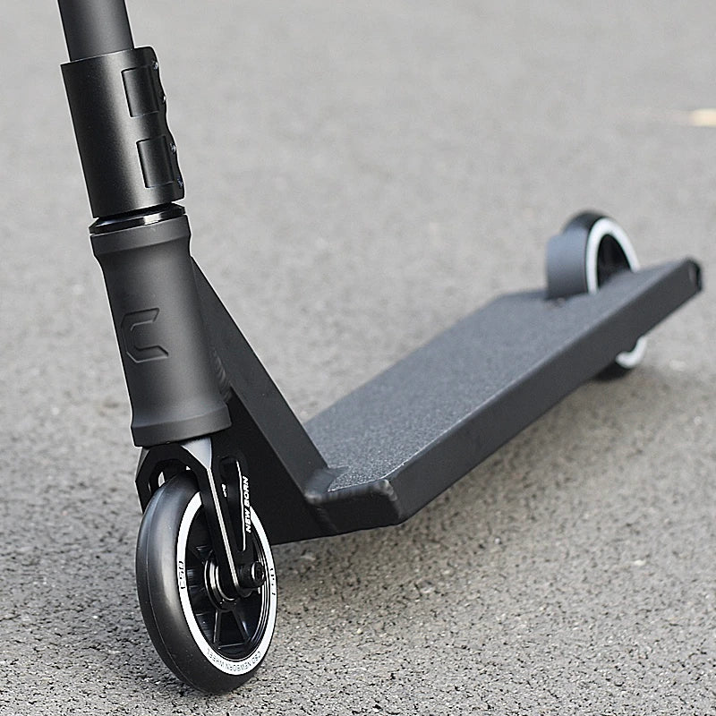 Extreme Sport Stunt Trick Pro Scooters for Adults Assembling Aluminum Competitive for Professional Beginners Black/Silver