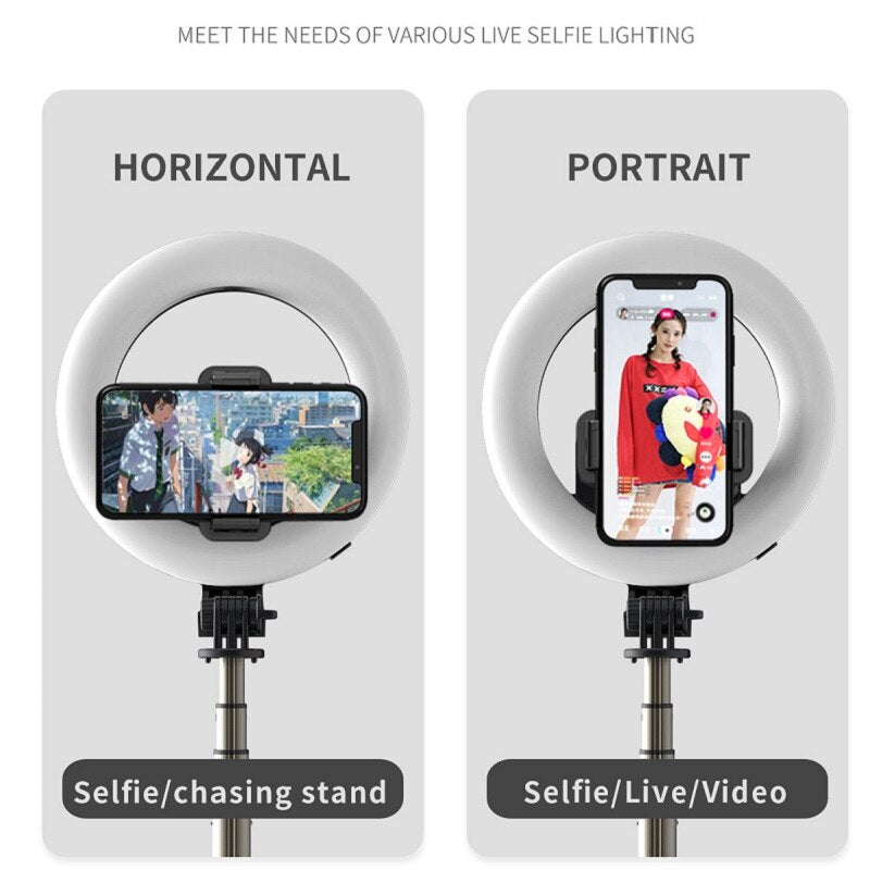 4-in-1 Wireless Bluetooth Selfie Stick