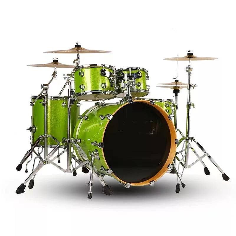 Jazz Drum Set 5 Drums 4 Cymbals