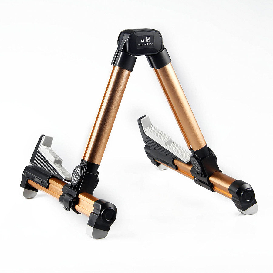 BATESMUSIC Guitar Stand Universal Folding A-Frame Use for Acoustic Electric Guitar