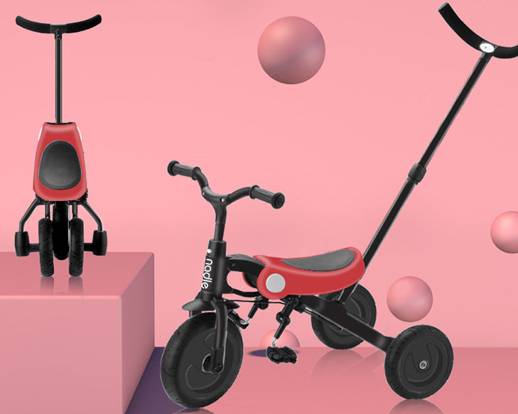 Multi-Purpose Bicycle With 360 Rotate Degrees Folding Tricycle