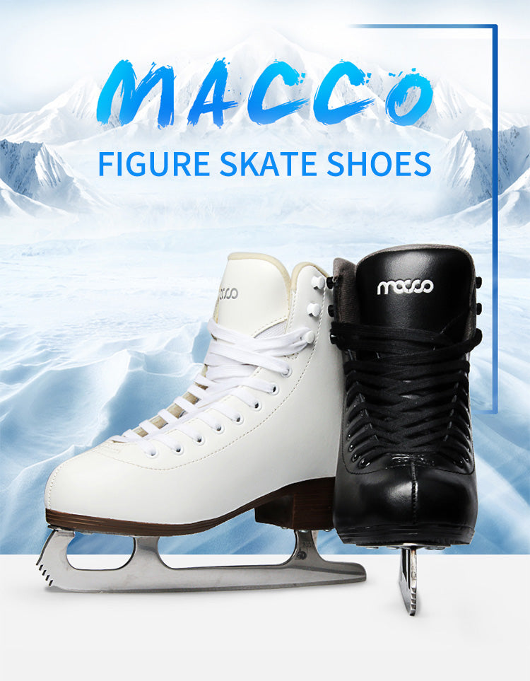 Macco Figure Skate for Beginner Children and Adult IC5 Black