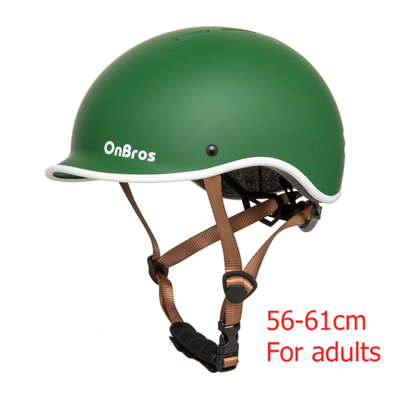 Onbros ABS Shell Urban Bike Helmet for Men and Women Roller Skating Skateboard Cycling Helmets for Kids City Caps