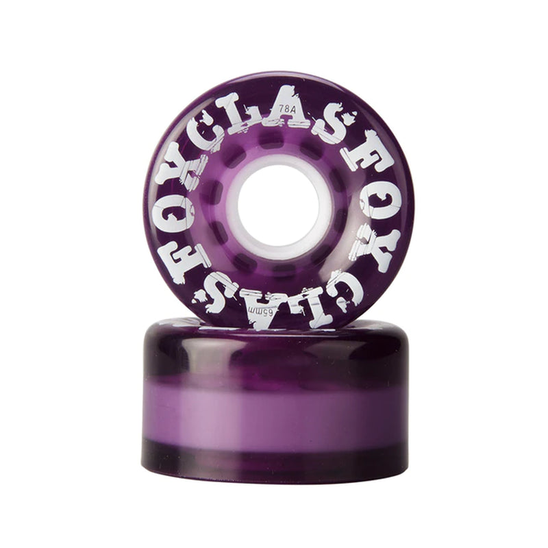 78A Indoor or Outdoor 65X35Mm Quad Roller Skate Wheels 8 Pcs