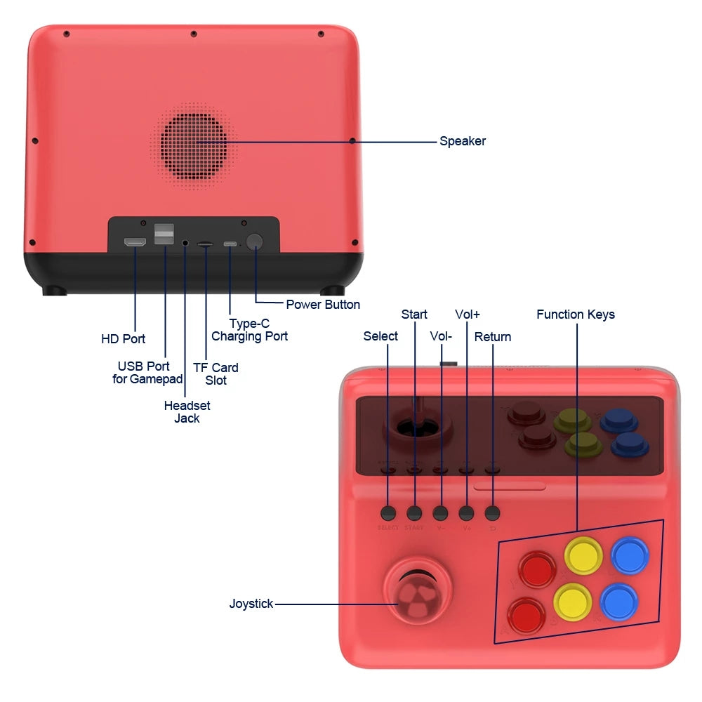 9 Inch Joystick Arcade for Kids