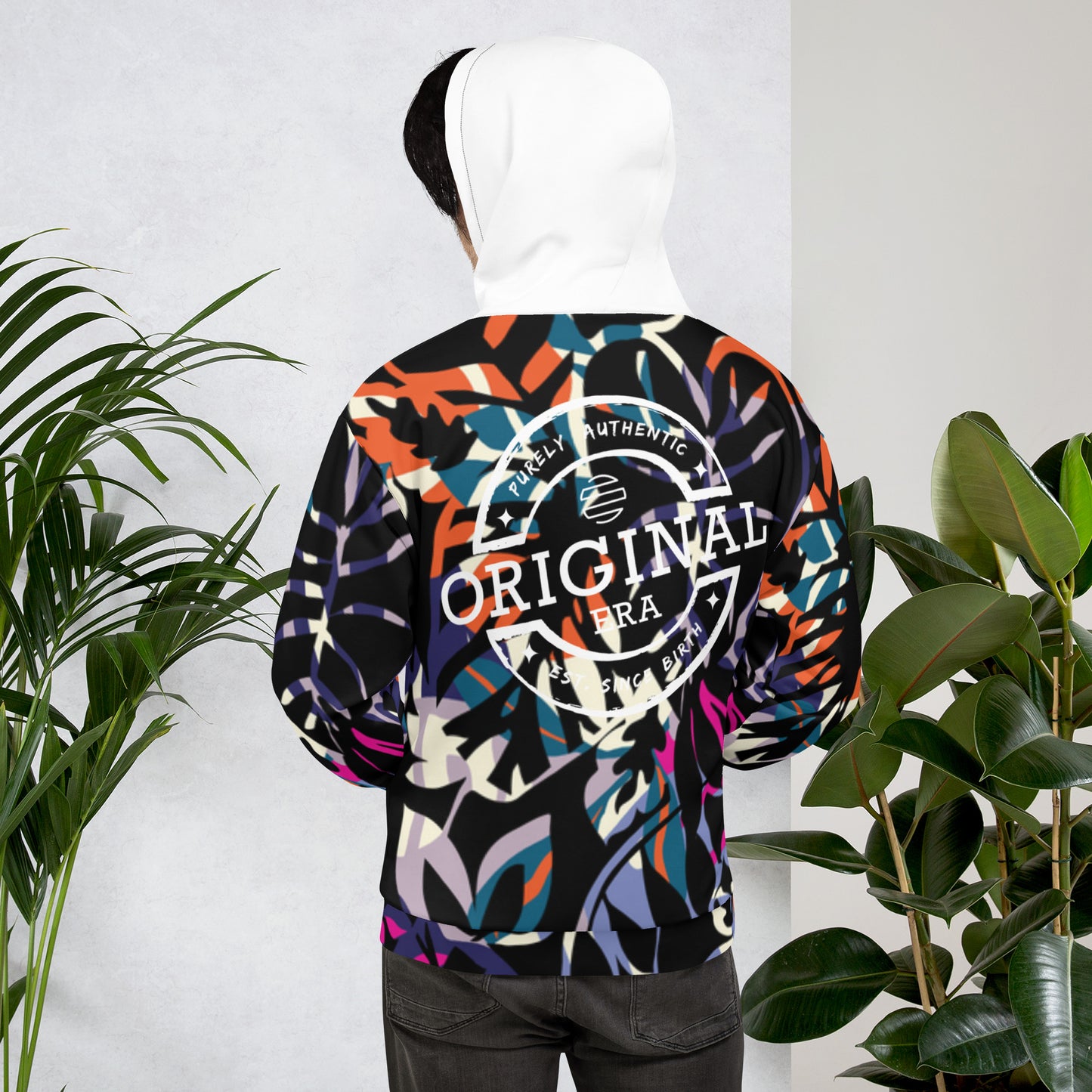 Original Era Retro Funk Tropical Colour Unisex Hoodie