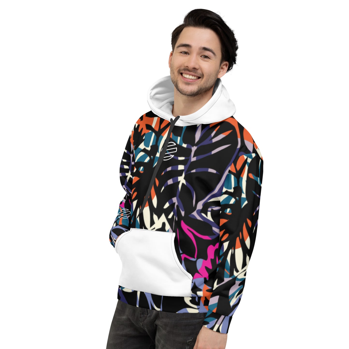 Original Era Retro Funk Tropical Colour Unisex Hoodie