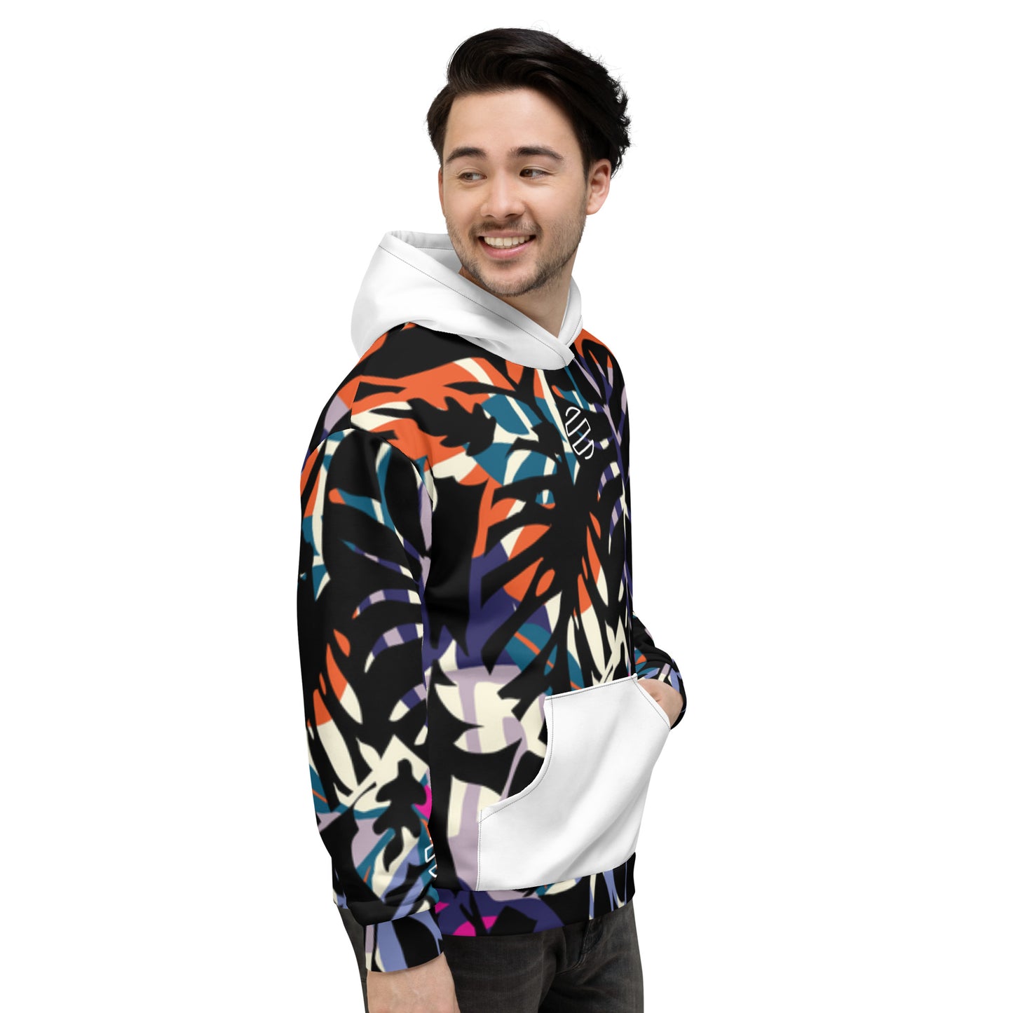 Original Era Retro Funk Tropical Colour Unisex Hoodie