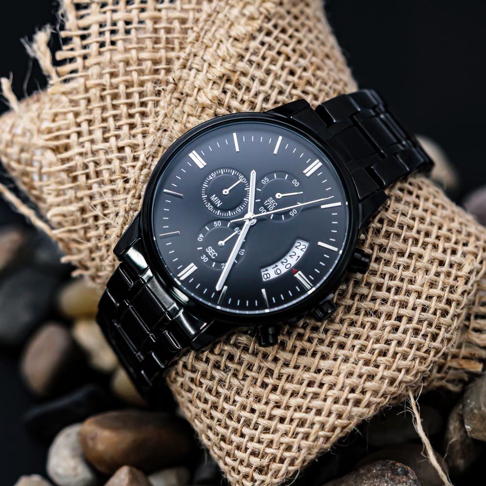 The Original Era Classic Engraved Chronograph Watch