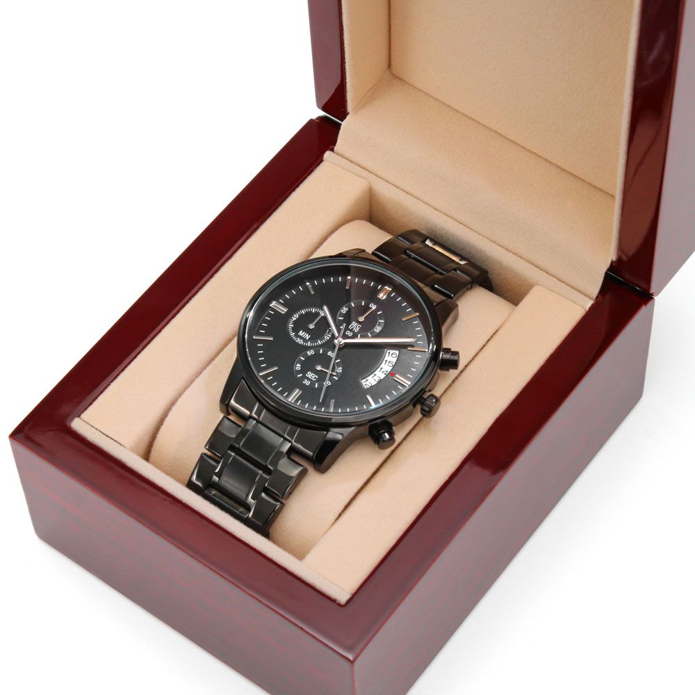 The Original Era Classic Engraved Chronograph Watch