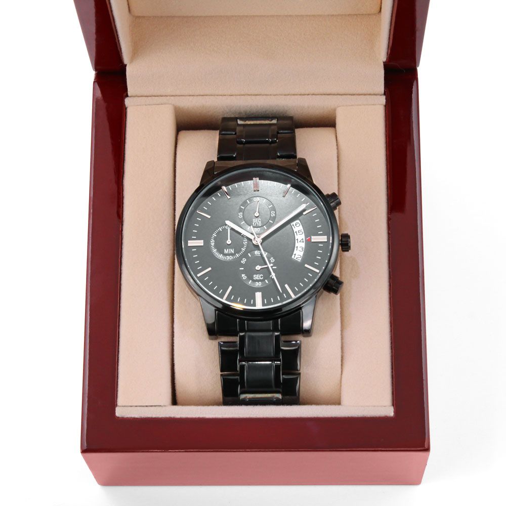 The Original Era Classic Engraved Chronograph Watch