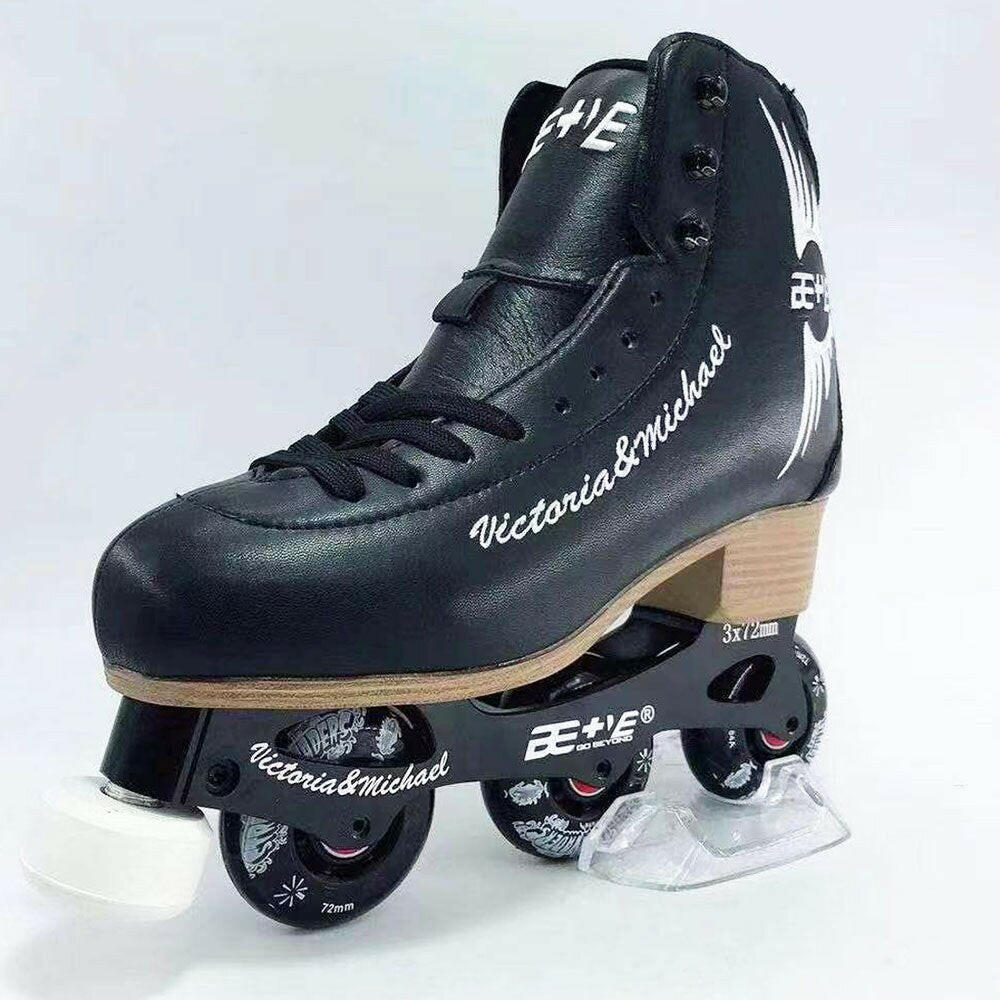 Professinal BE+VE Dance Skate Shoes 3 Wheels Inline Skate Dancing Shoes BE Roller Skates Unisex Men / Women Patines High Quality