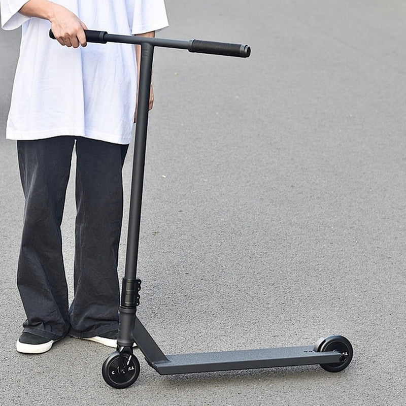 Extreme Sport Stunt Trick Pro Scooters for Adults Assembling Aluminum Competitive for Professional Beginners Black/Silver