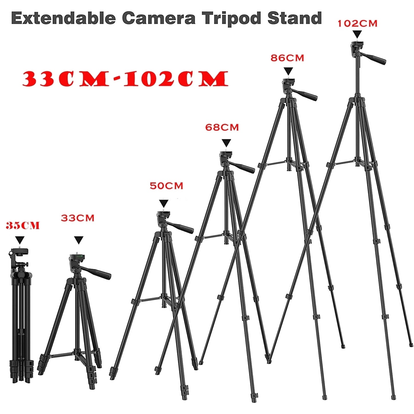 26cm Led Selfie Ring Light Bluetooth Remote Lamp Photography Tripod Holder