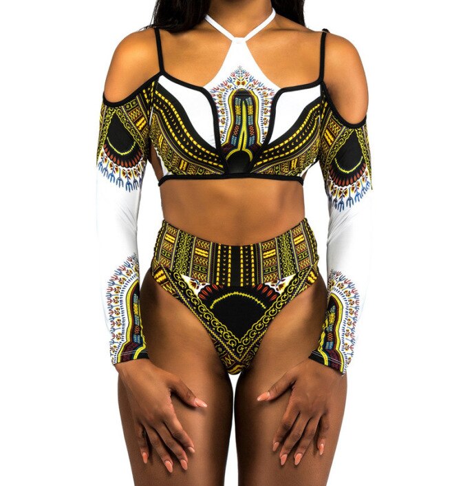 Imani African Print One Piece Swimsuit