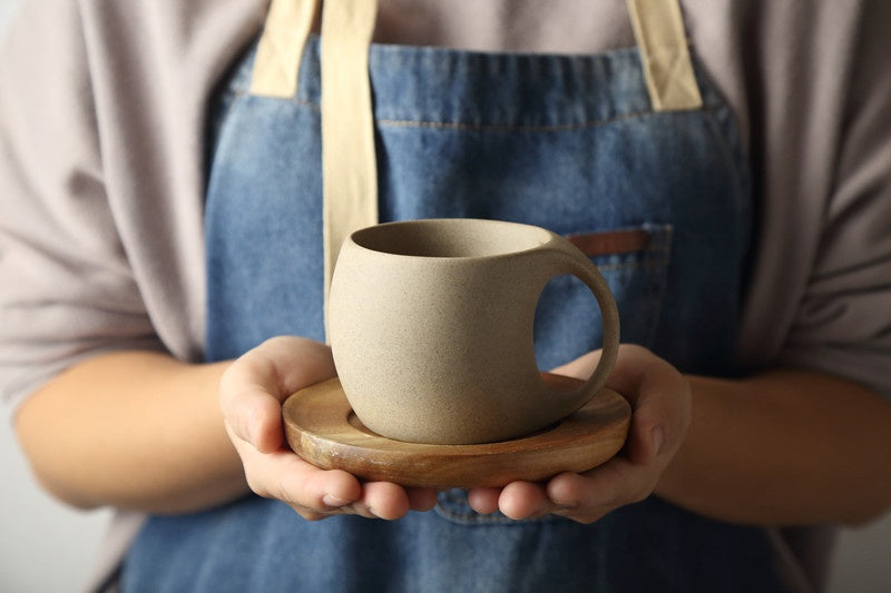 1300ml Creative Pottery Tea Cup Set