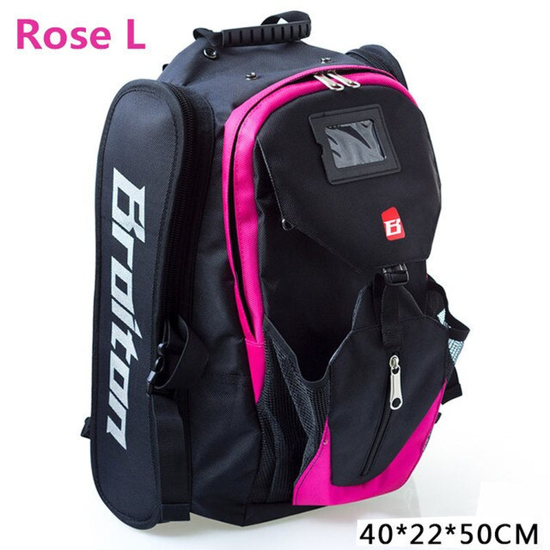 Waterproof Oxford Cloth Backpacks Roller Skates Shoes Bags for Inline Speed Skates Slalom Skates Adult and Children General G008
