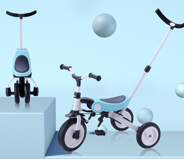 Multi-Purpose Bicycle With 360 Rotate Degrees Folding Tricycle