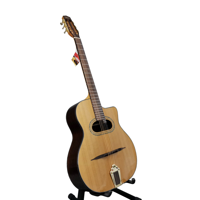 Cutaway High-End Acoustic Gypsy Jazz Guitar