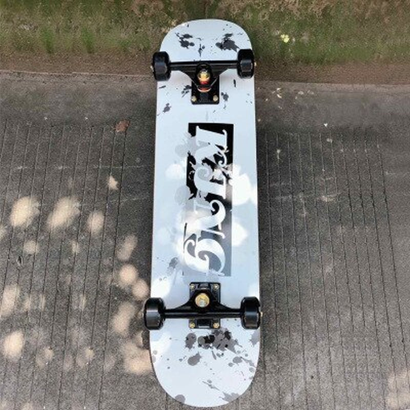 Skateboarders 79Cm/31" Beginner Adult Kids Maple Complete Skate Board Cool Double Rocker Skateboard High Speed Drift Skateboard