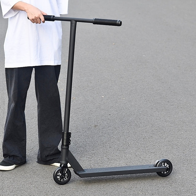 Extreme Sport Stunt Trick Pro Scooters for Adults Assembling Aluminum Competitive for Professional Beginners Black/Silver
