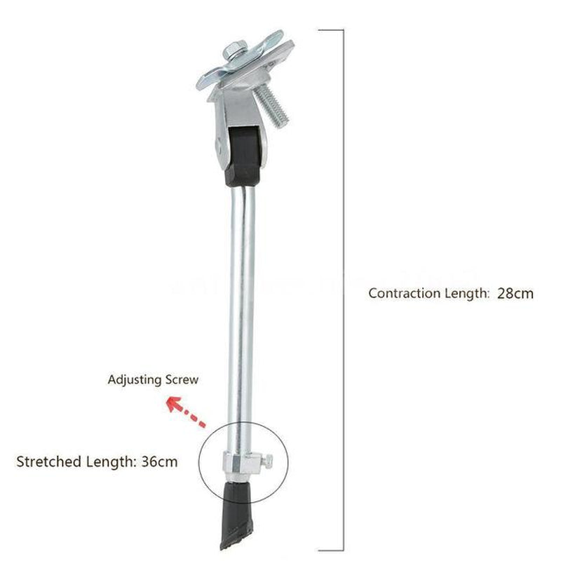 High Quality 28CM Alloy Adjustable Bike Support Foot Brace Kickstand Kick Stand for MTB Road Mountain Bike Cycling Bicycle Parts