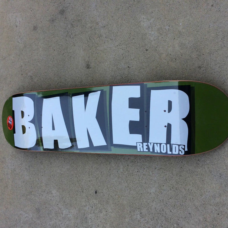 Baker Skateboard 8.0 Inch U-Shaped Skate Board 7-Layer Canada Wood Deck Three-Layer Dyeing High Quality Skate Board