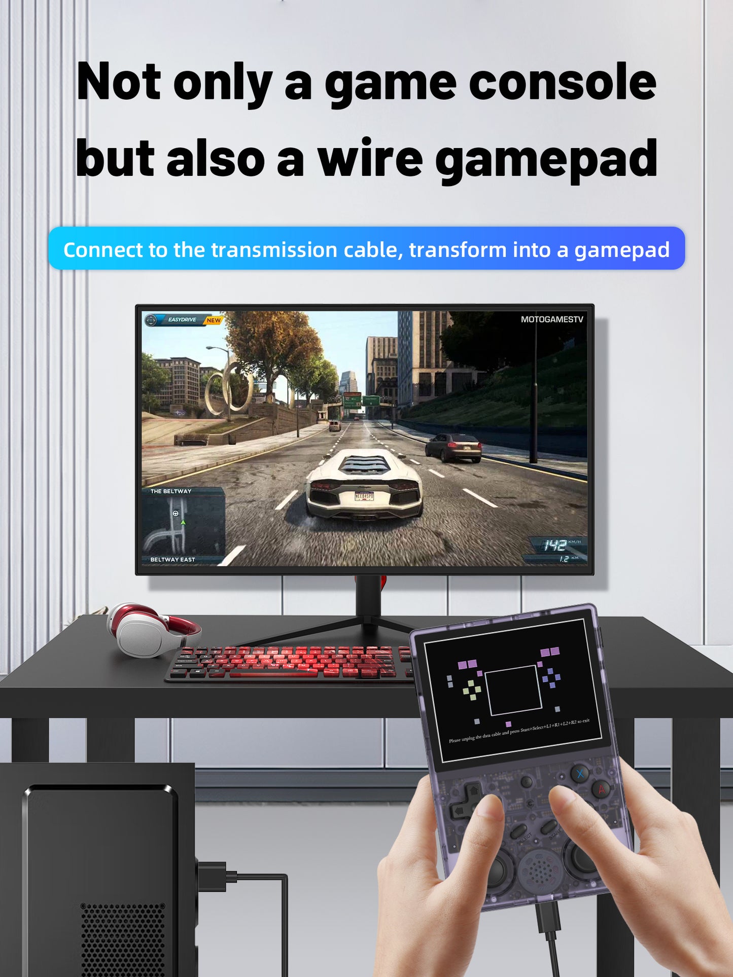Retro Handheld Game Player