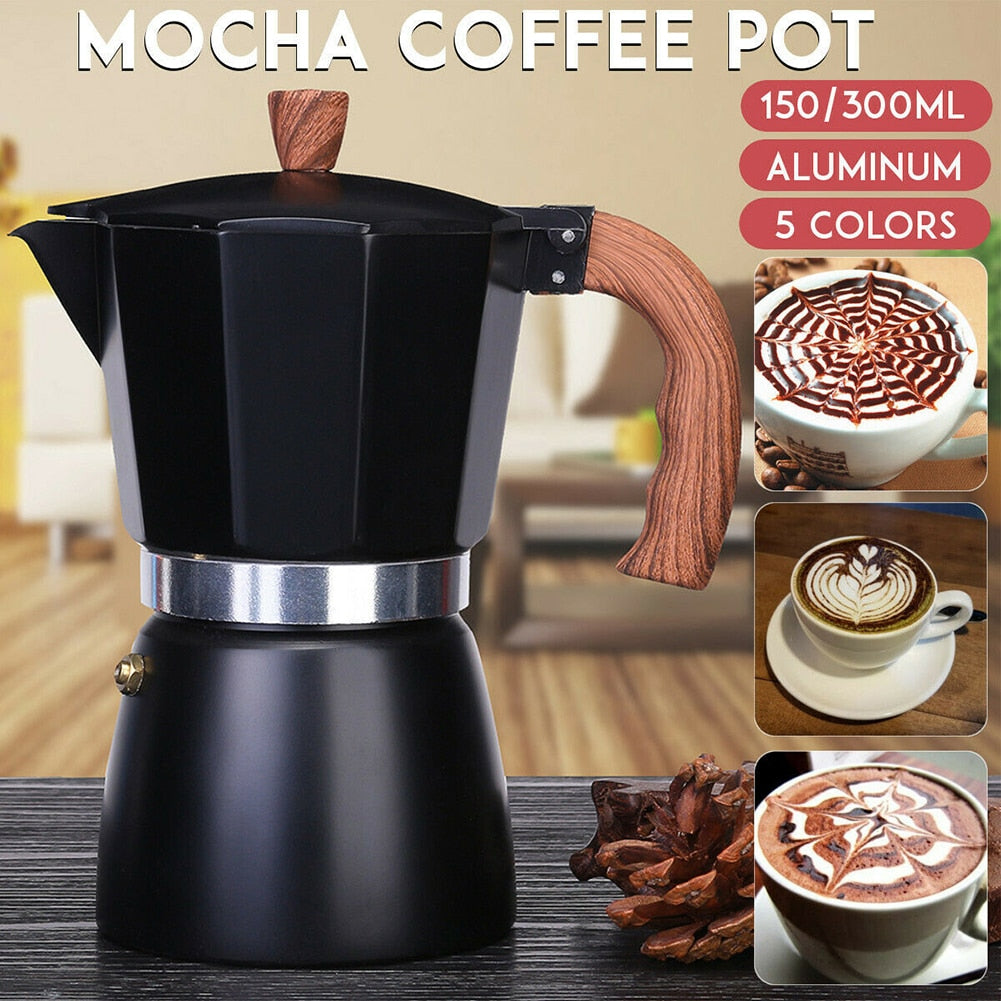 Octagonal Coffee Maker Portable Espresso Coffee Maker