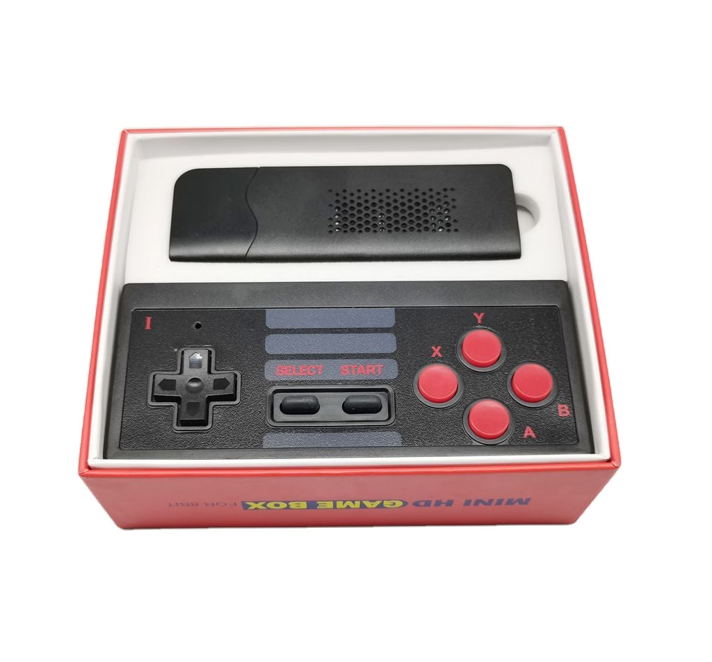 Wireless Handheld USB Double Controller Handheld Console with 628 Classic Games