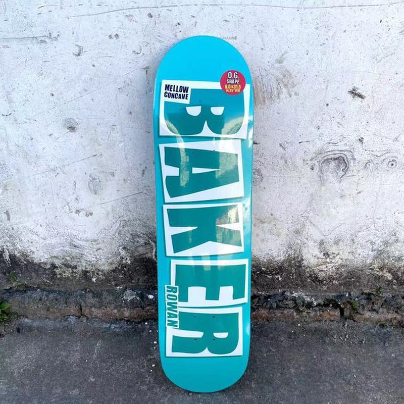 Professional Skateboard Baker Skateboard 8.0 Inch U-Shaped Transverse Skateboard 7-Layer Canada Wood Deck Three-Layer Dyeing Hi