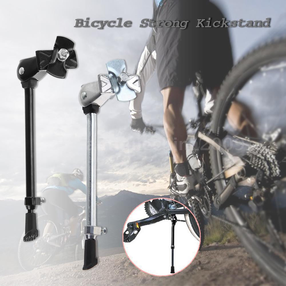High Quality 28CM Alloy Adjustable Bike Support Foot Brace Kickstand Kick Stand for MTB Road Mountain Bike Cycling Bicycle Parts