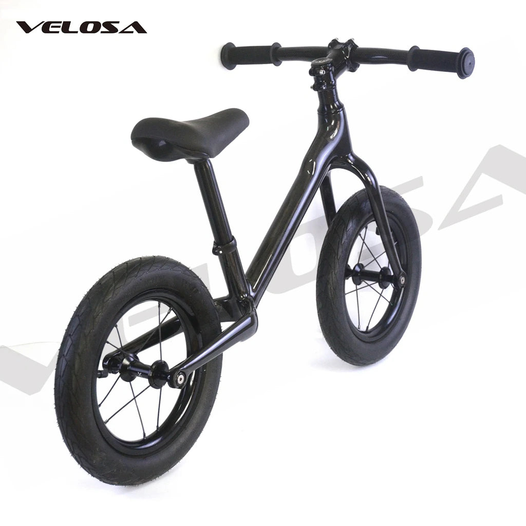 12Inch Carbon Fiber Frame Children Carbon Bicycle Kids Balance Bike for 2~4 Years Old Child Carbon Complete Bike for Kids