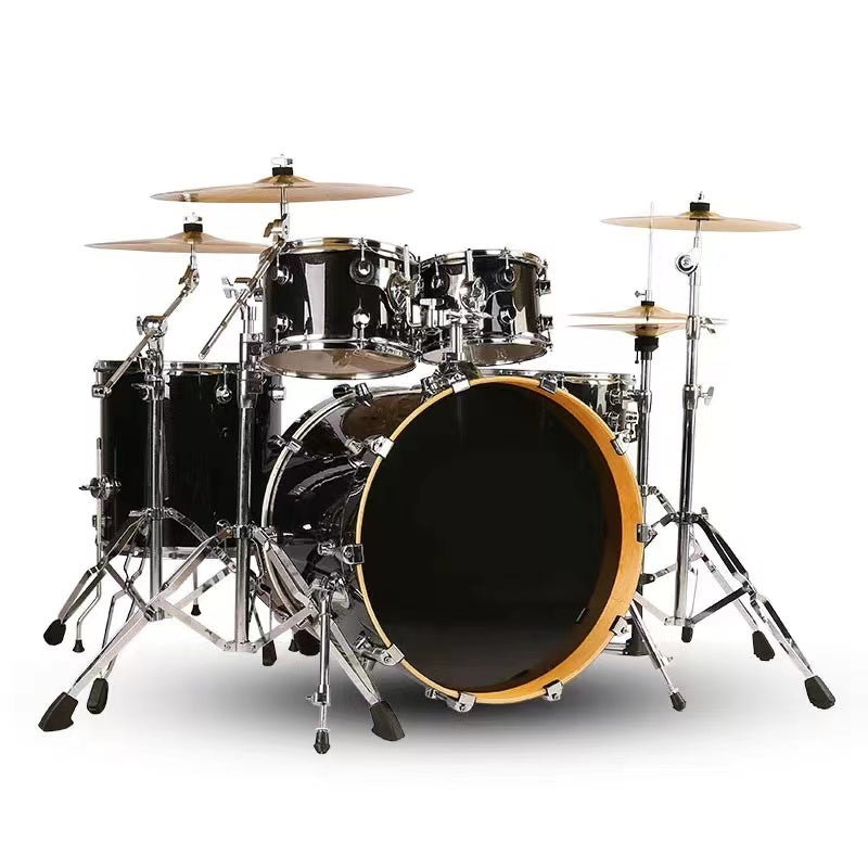 Jazz Drum Set 5 Drums 4 Cymbals