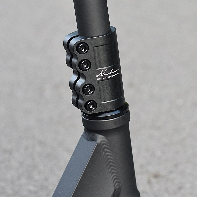 Extreme Sport Stunt Trick Pro Scooters for Adults Assembling Aluminum Competitive for Professional Beginners Black/Silver