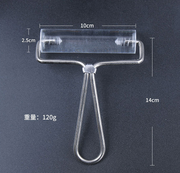 10cm Non-Stick Clear Acrylic Clay Roller