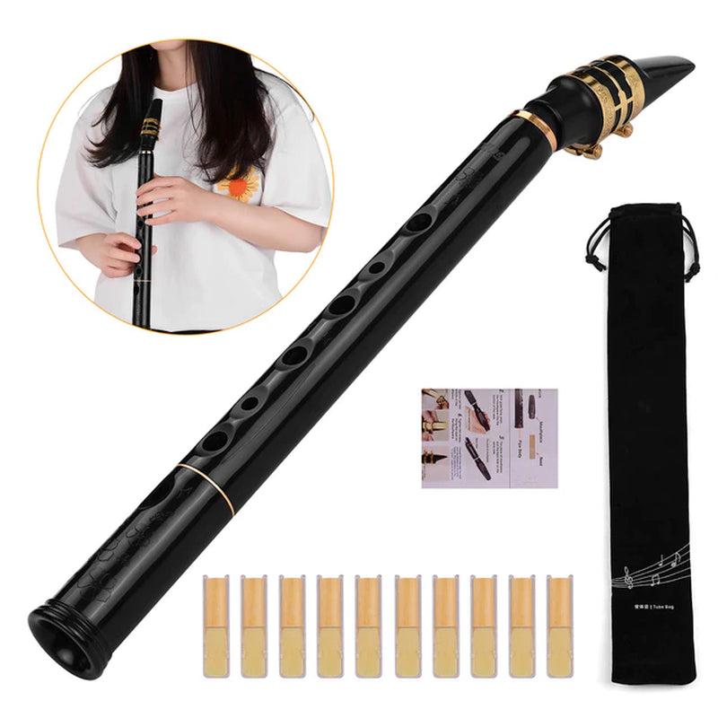 Ammoon Eb Alto Saxophone Brass Lacquered Gold E Flat Sax 82Z Key Type Woodwind Instrument High Quality in Stock with Accessories