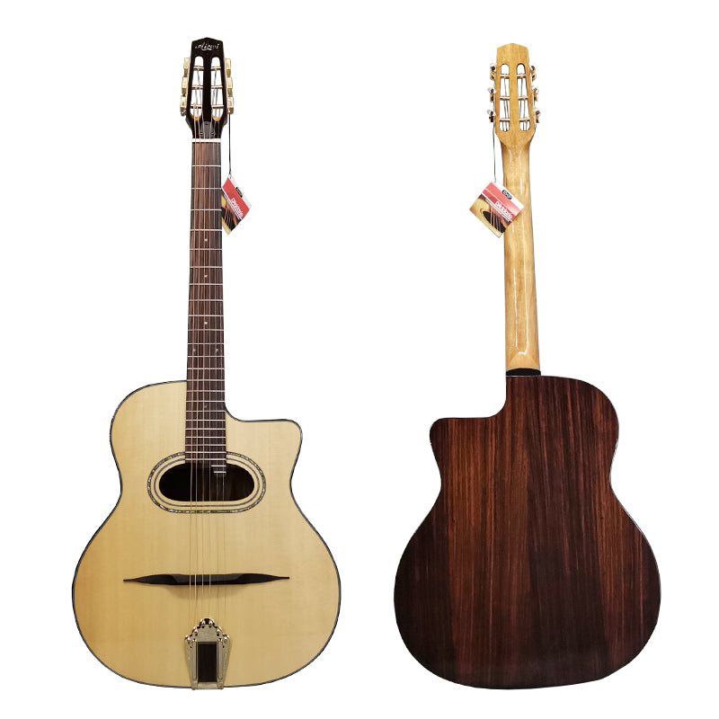 Cutaway High-End Acoustic Gypsy Jazz Guitar