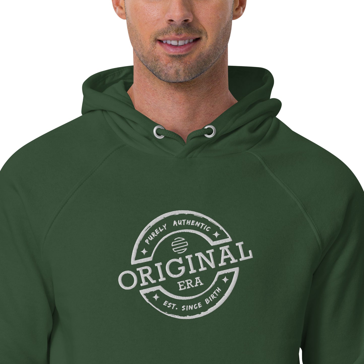 Original Era Classic Unisex Eco Raglan Hoodie