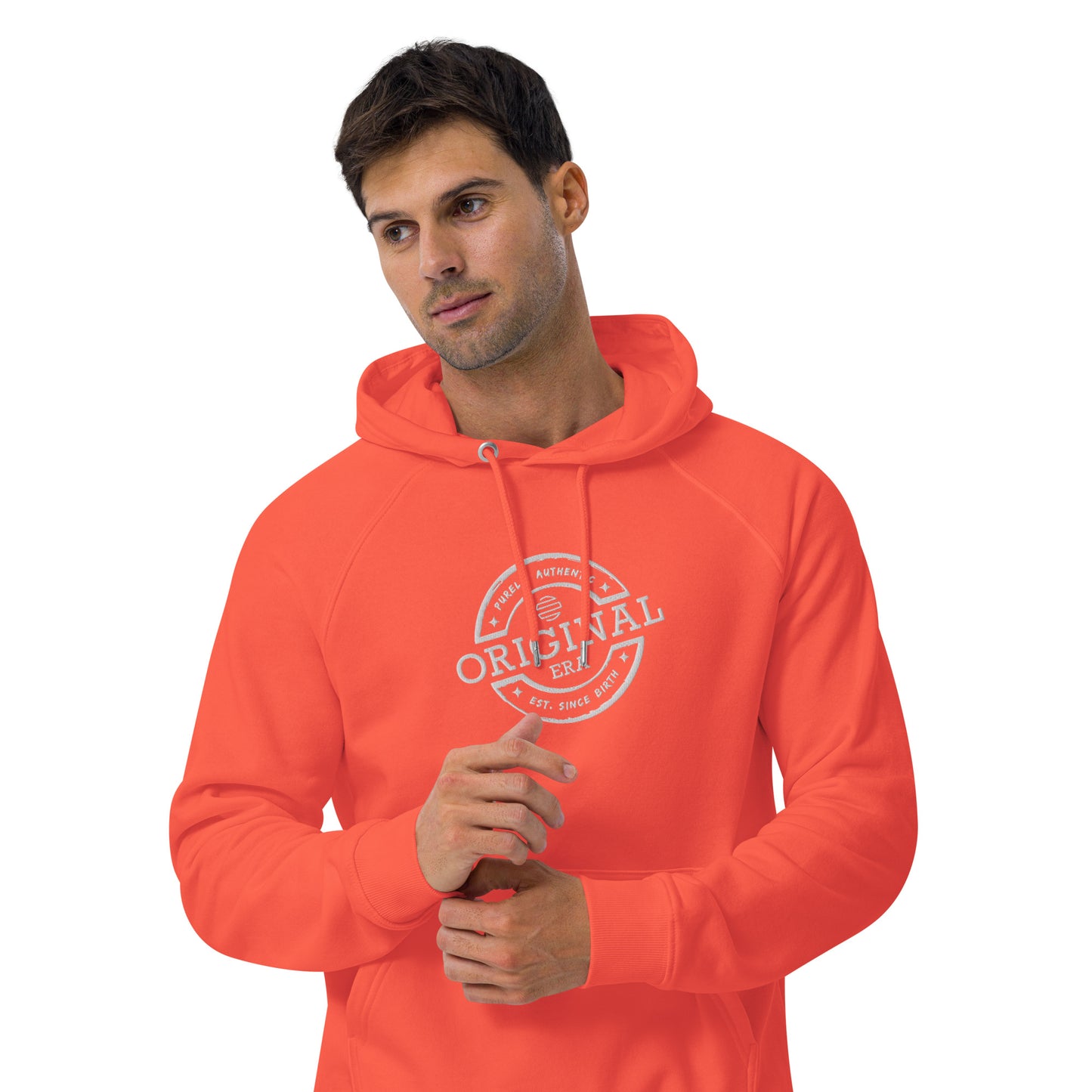 Original Era Classic Unisex Eco Raglan Hoodie