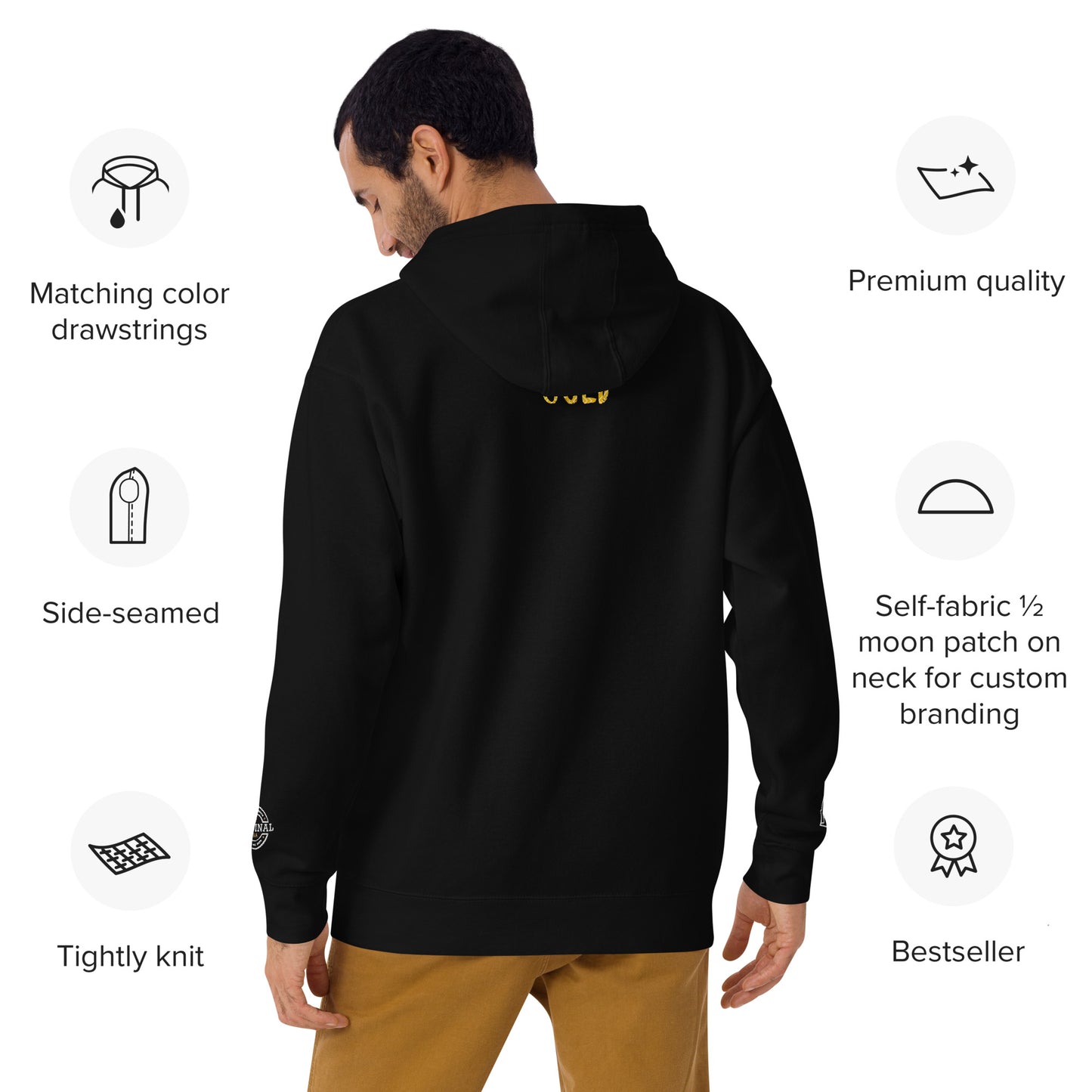 Original Era Accent Gold Unisex Hoodie