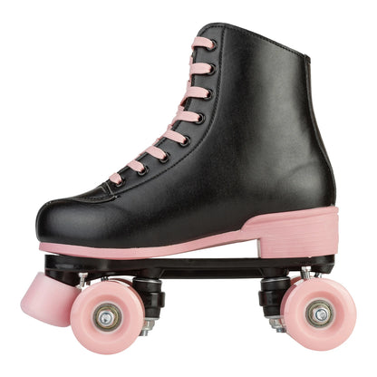Flashing Roller Skates For Women (Pink & Black)