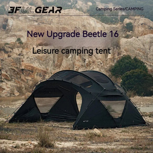 3FUL GEAR 2.0 Beetle 16 Dome Tent 70D Nylon Spherical Tent