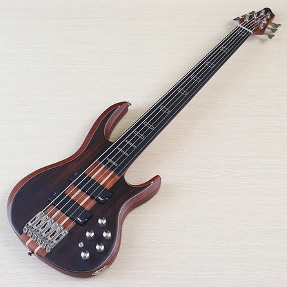 Fretless 6 String Electric Bass Guitar 43 Inch