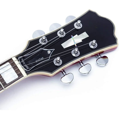 Semi-Hollow Jazz Electric Guitar   (RED)