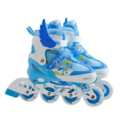 Kids Aggressive Adjustable Inline Roller Skates