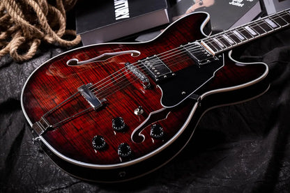 GROTE 335 Style Electric Semi Hollow Body Jazz Guitar