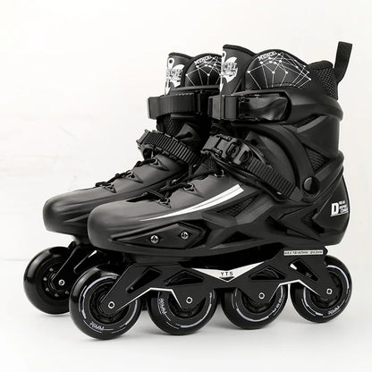 Slalom Professional 4 Wheels Free Skating Adult Inline Roller Skates