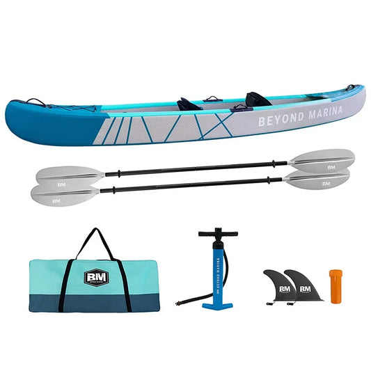 Double brushed Inflatable Rubber Kayak Boat