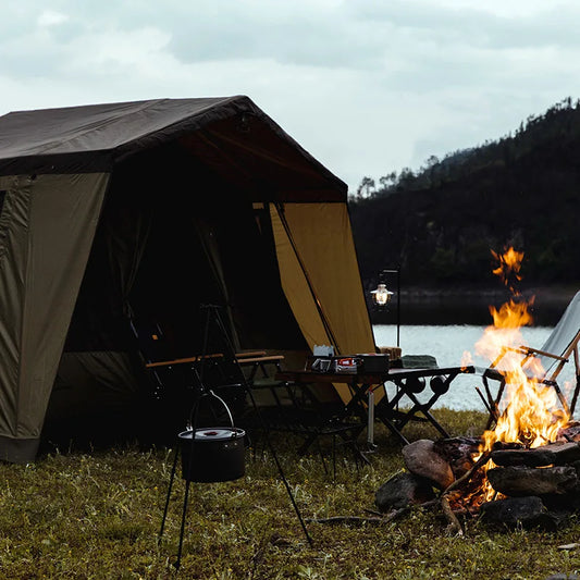 Mounthiker Large  3-6 Persons Outdoor Camping Cabin Window Ultralight Tent